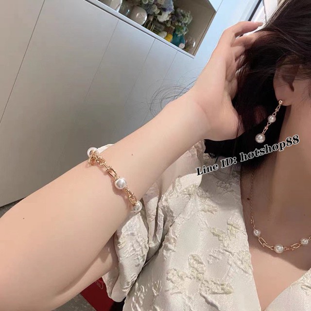 Tiffany新款耳釘 蒂芙尼鏈環系列關節耳環 zgb1894